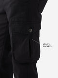 TSS Originals: Classic Black Men Cargo Pants