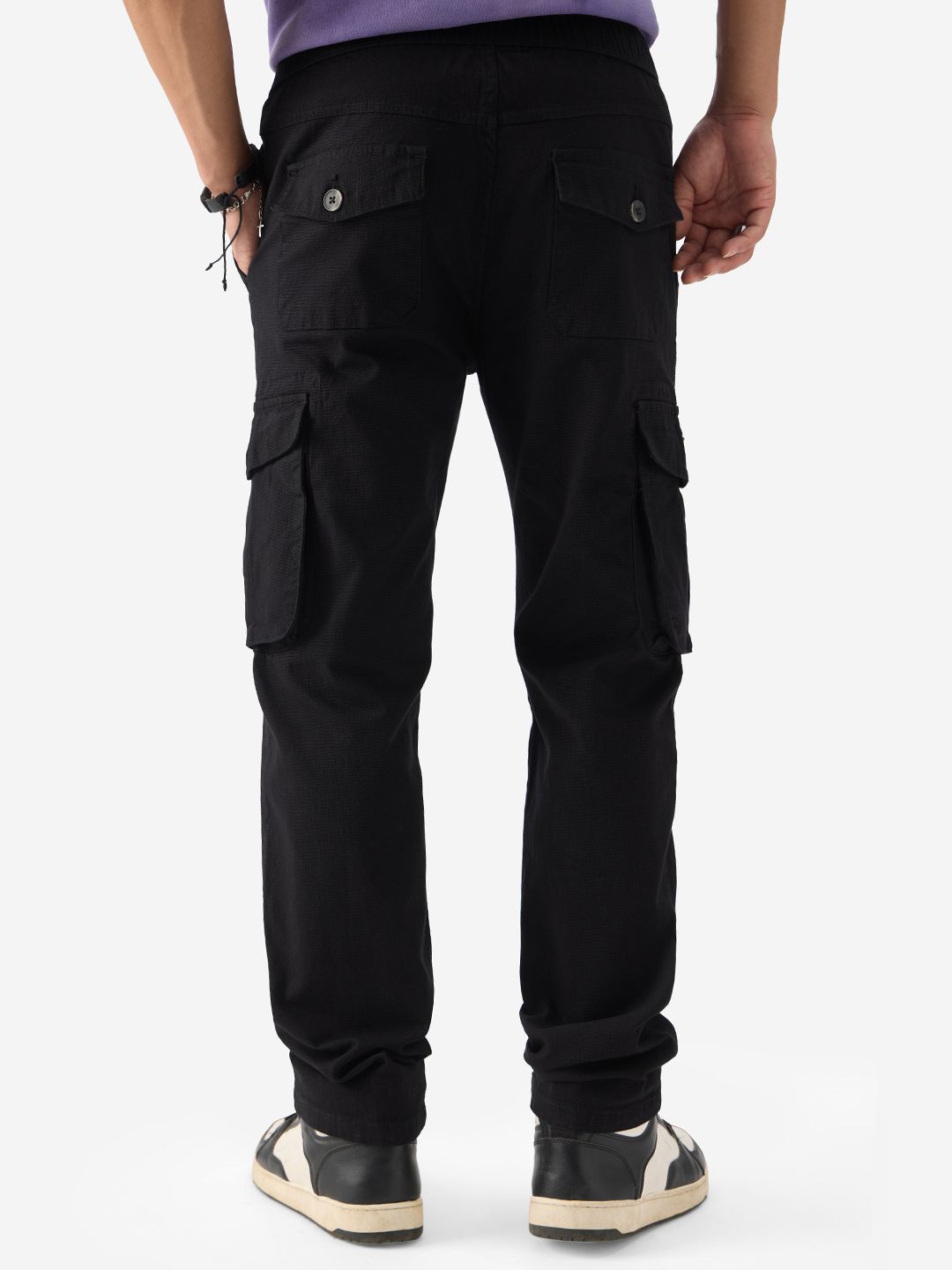 TSS Originals: Classic Black Men Cargo Pants