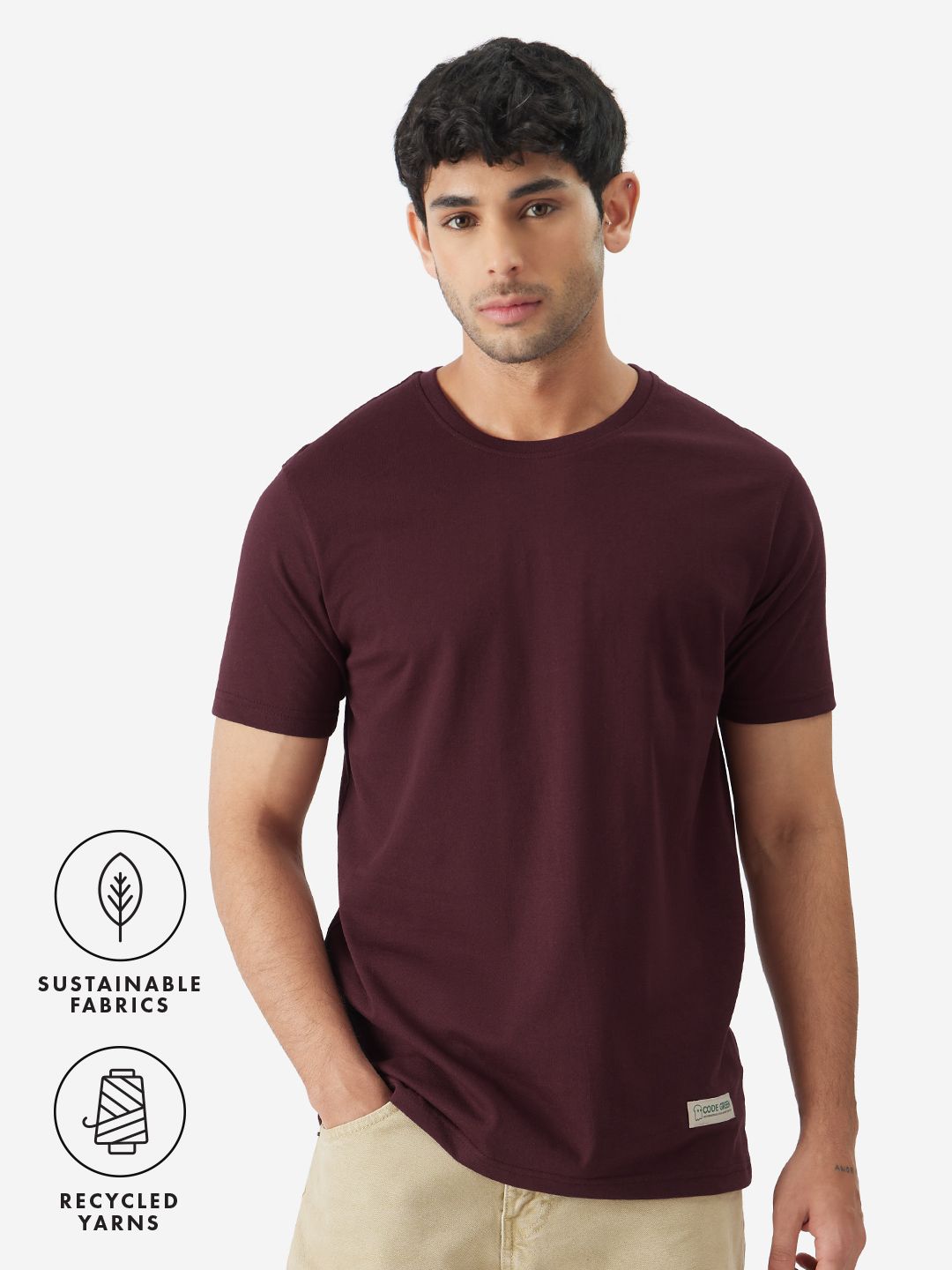 Classic Sustainable Tee: Wine T-Shirts