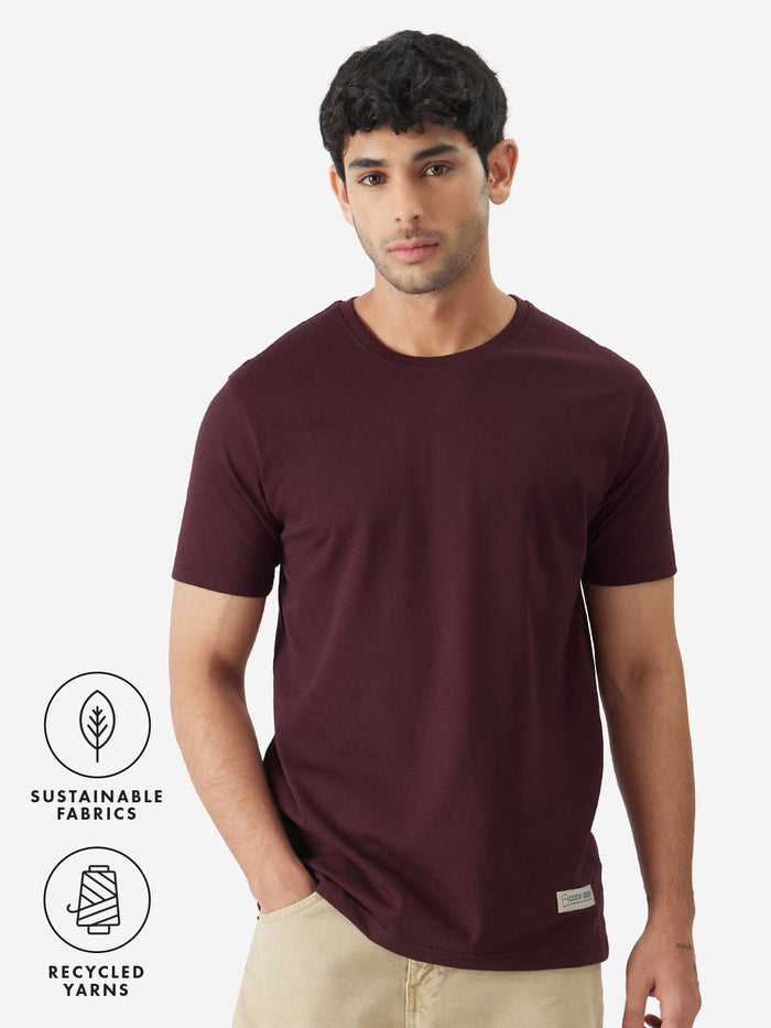 Classic Sustainable Tee: Wine T-Shirts