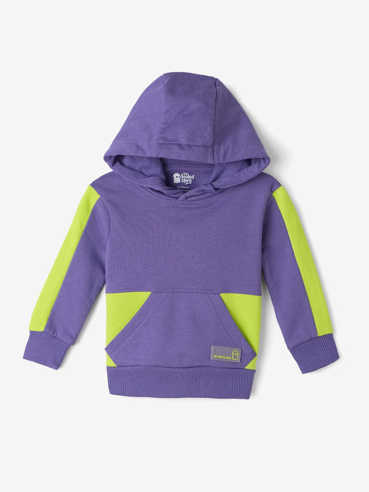 TSS Originals: Lavender Mermaid Girls Cotton Hoodies (2-8 Yrs)