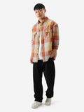Plaid: Autum Gaze Men Utility Shirts
