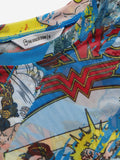 Wonder Woman: Comic Pattern Women Knit Tops