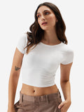 Essential Solids: White Women Knit Tops