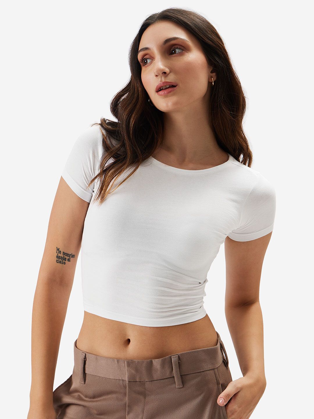 Essential Solids: White Women Knit Tops