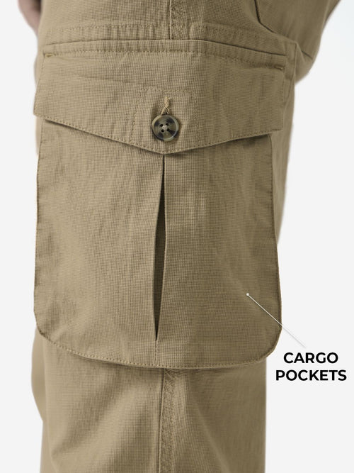 TSS Originals: Sandstone Men Cargo Pants