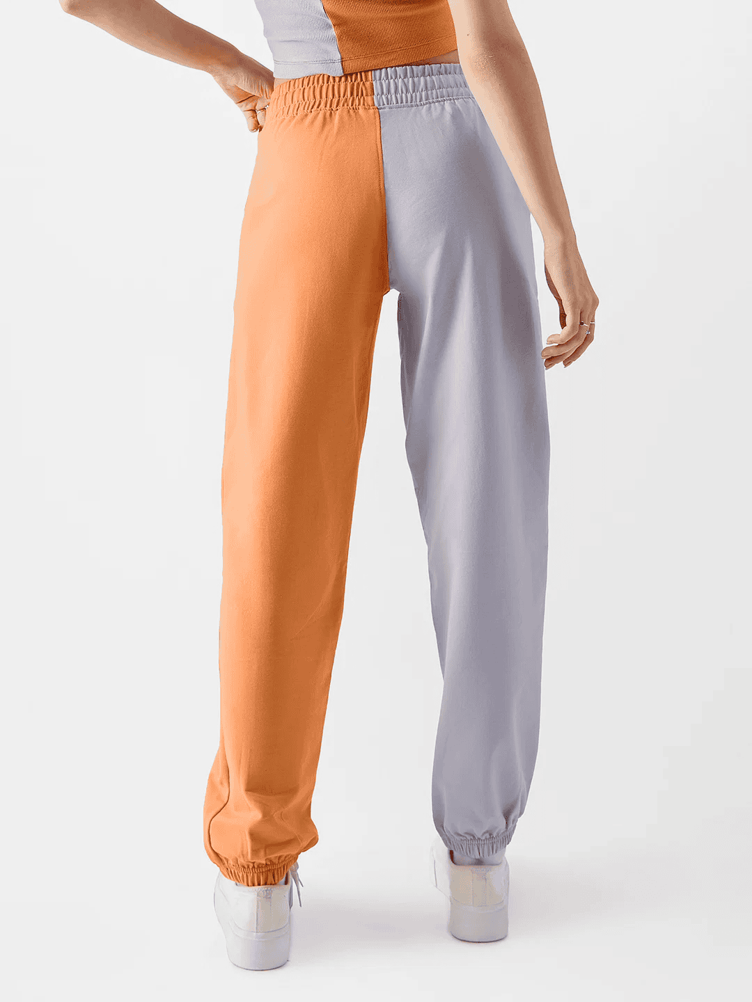 Easy Jogger: Sunset Hues Women Cinched Joggers