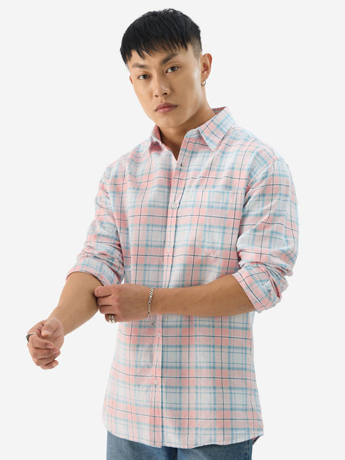 Plaid: Single Patch Shirts