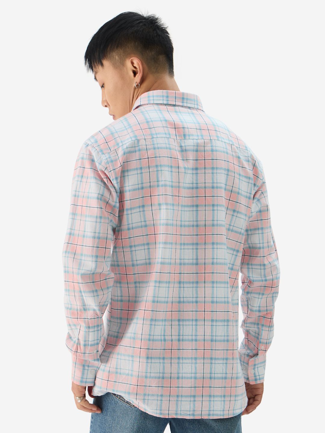 Plaid: Single Patch Shirts