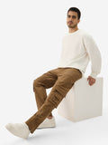 Solids: Rustic Men Cargo Jeans