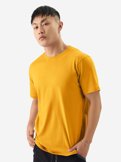 Solids: Mustard Yellow T-Shirts