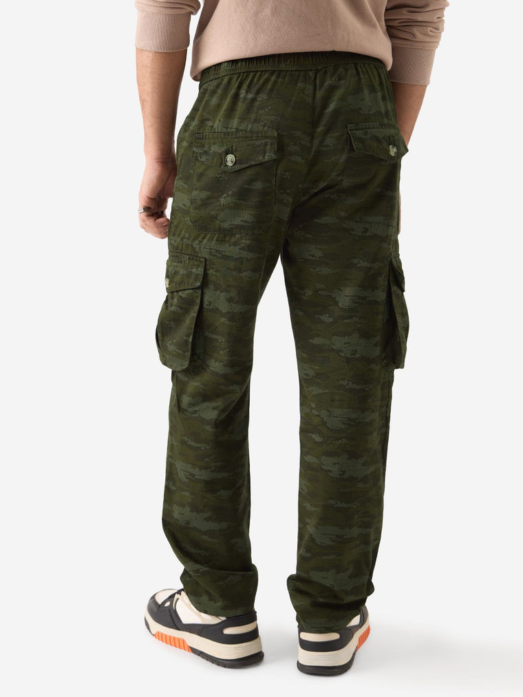 TSS Originals: Green Camo Men Cargo Pants
