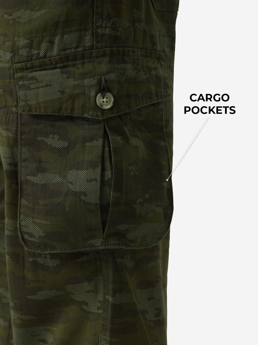 TSS Originals: Green Camo Men Cargo Pants