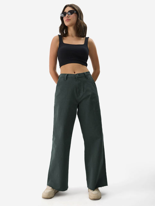 Wide-Leg Denim: Amanzi Women Wide Denims