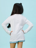Peppa Pig: Never Bored Girls Cotton Full Sleeve T-Shirts (2-8 Yrs)
