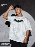Batman: Bat Signal Tie Dye Oversized T-Shirts