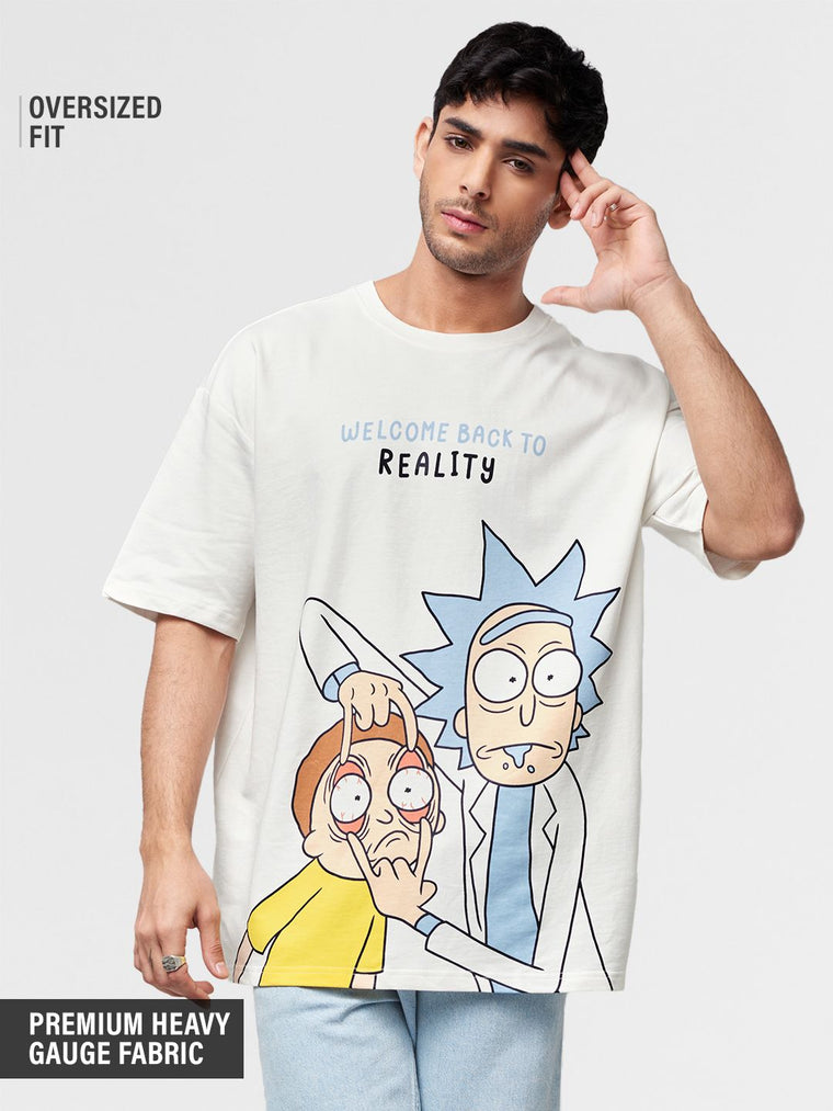 Rick and Morty: Reality Oversized T-Shirts