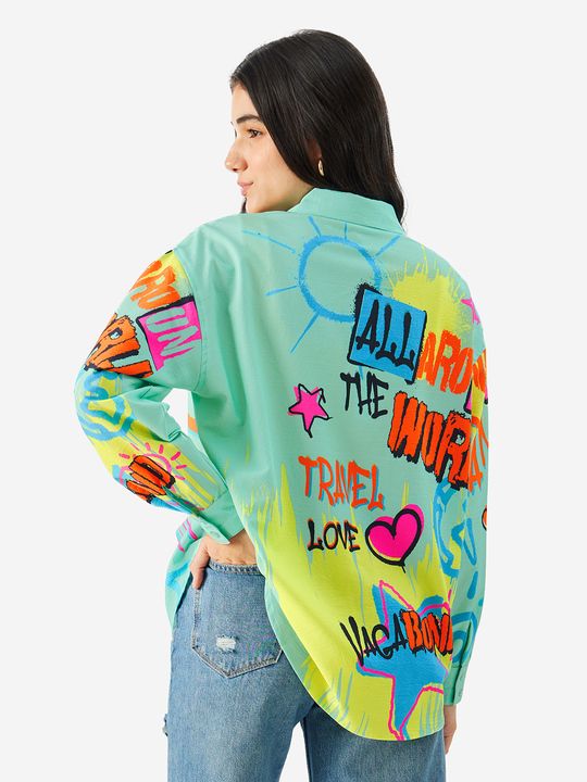 TSS Originals: Wanderlust Women Oversized Shirts