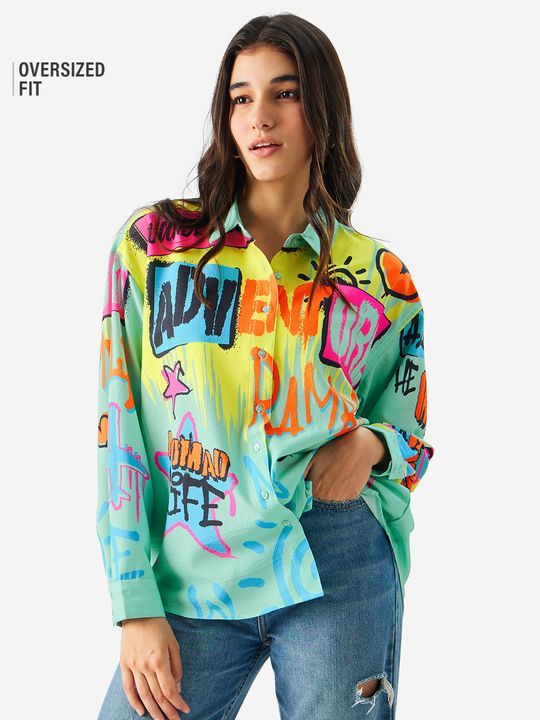TSS Originals: Wanderlust Women Oversized Shirts