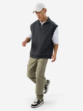 Solids: Light Olive (Straight Fit) Men Cargo Jeans