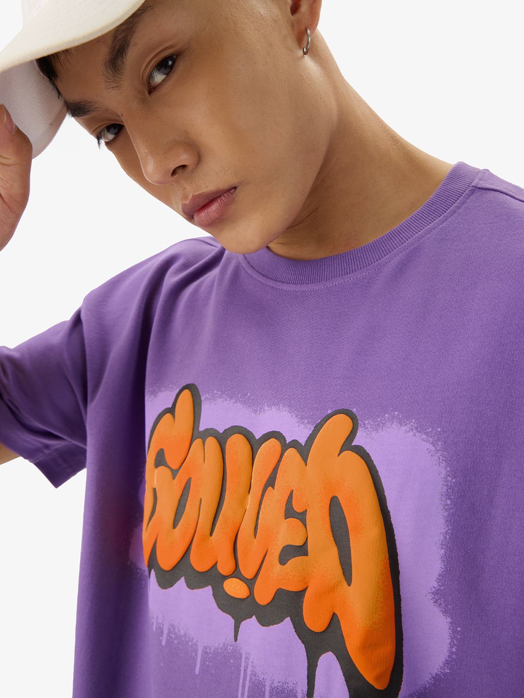 TSS Originals: Purple Oversized T-Shirts