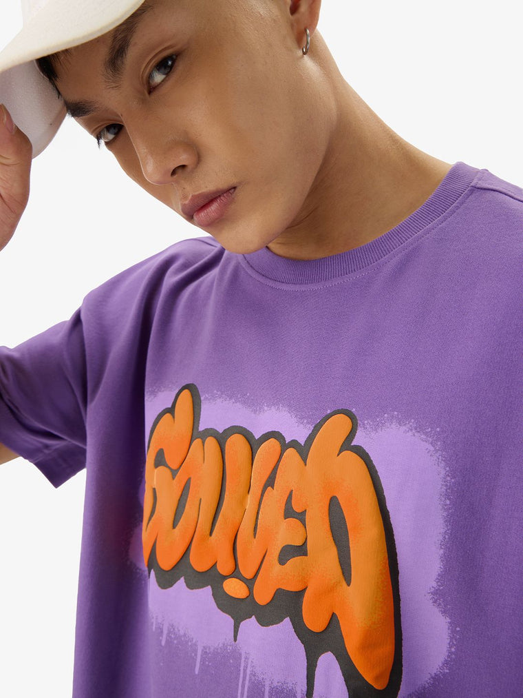 TSS Originals: Purple Oversized T-Shirts