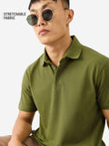 Solids: Olive Grove Oversized Polos