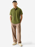 Solids: Olive Grove Oversized Polos