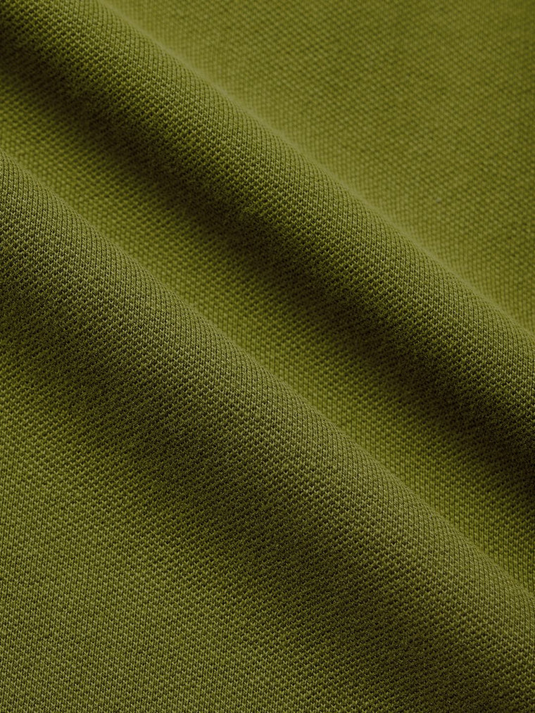 Solids: Olive Grove Oversized Polos
