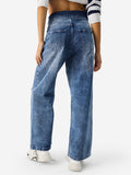 Wide-Leg Denim: Frosty Blue Women Wide Denims