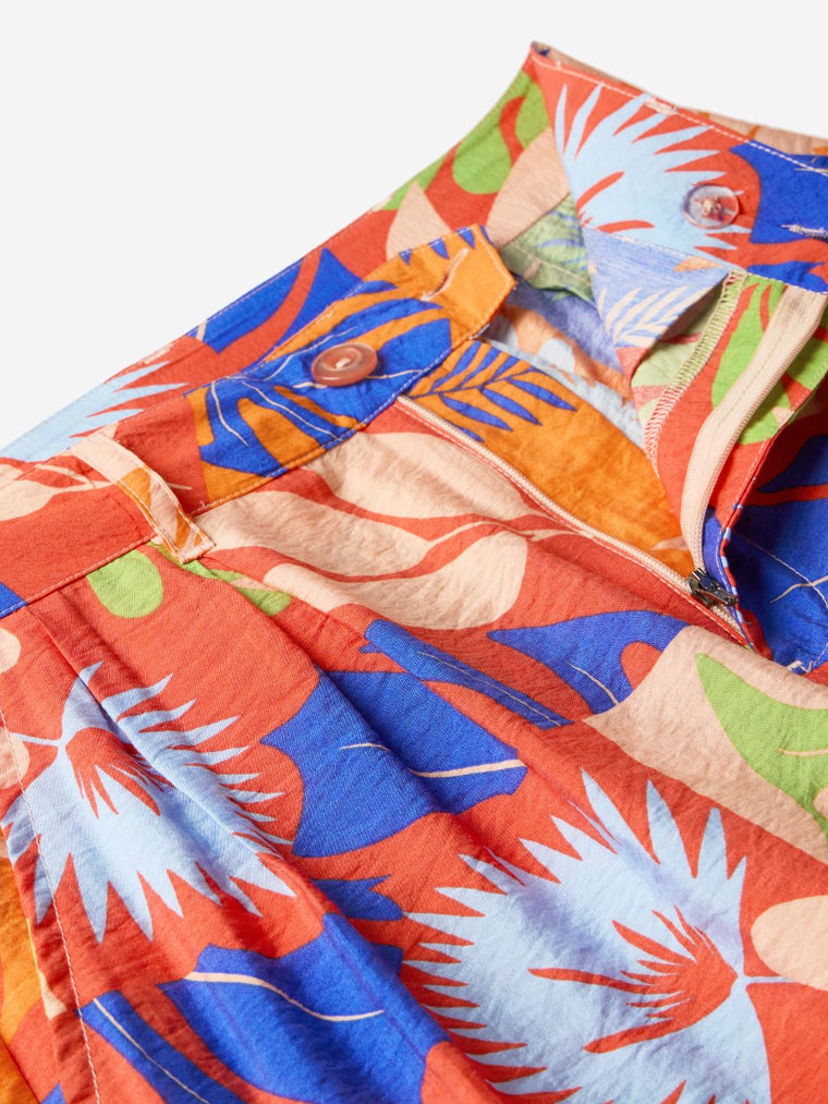 TSS Originals: Leafy Charm Women Straight Pants