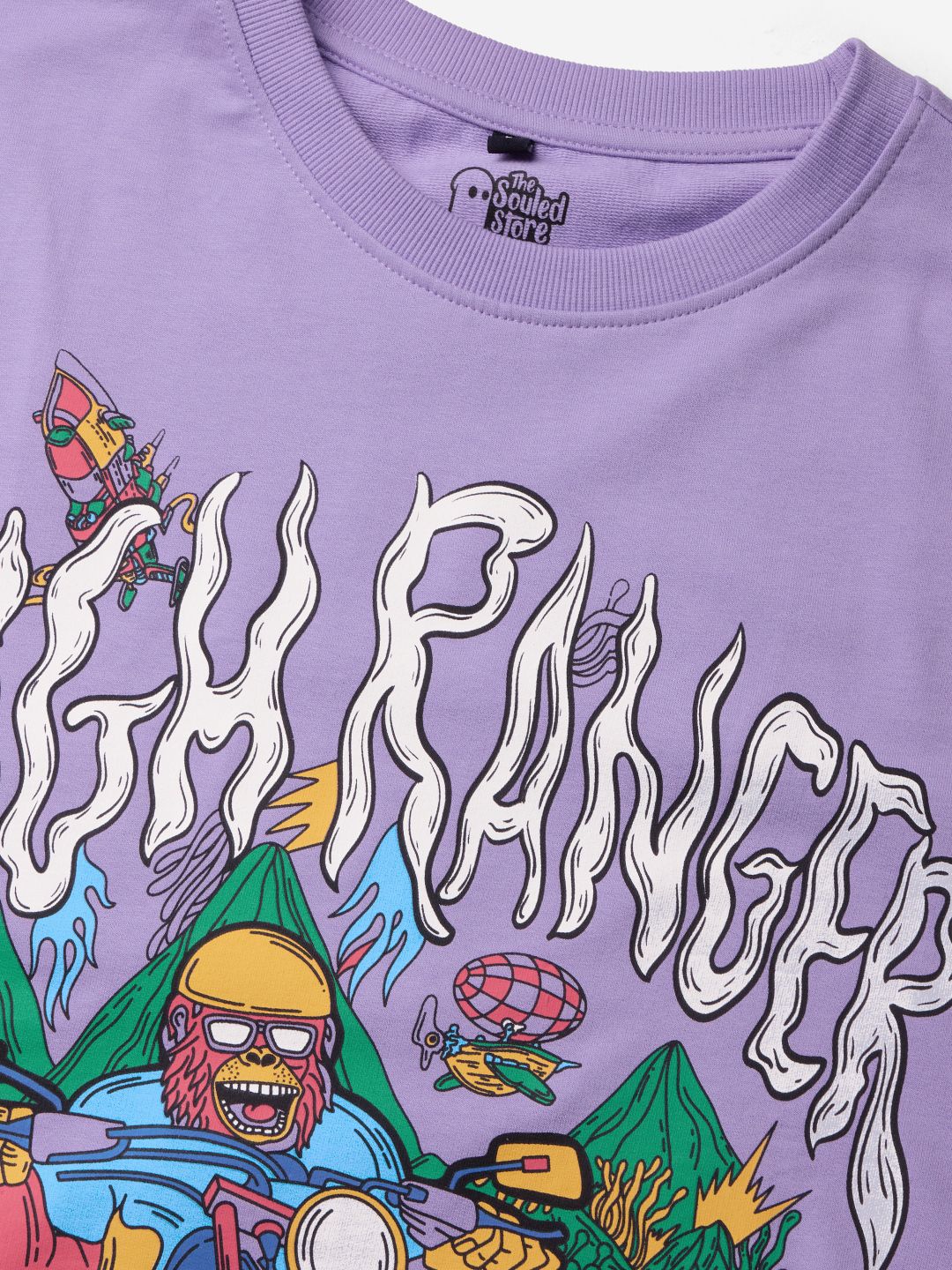 Doodle Mapuls: High Ranger Oversized T-Shirts