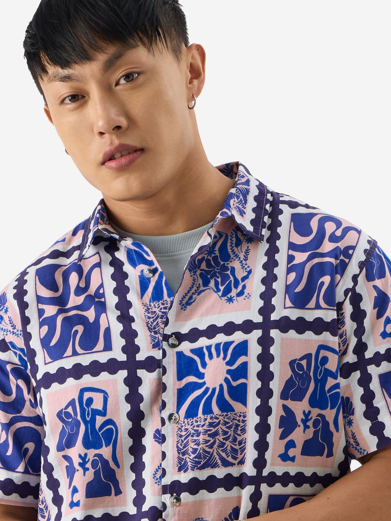 TSS Originals: Retro Stamp Half Sleeve Shirts