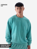 TSS Originals: Stone Blue (Vintage Washed) Men Oversized Sweatshirts