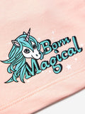 TSS Originals: Born Magical Girls Cotton Shorts (2-8 Yrs)
