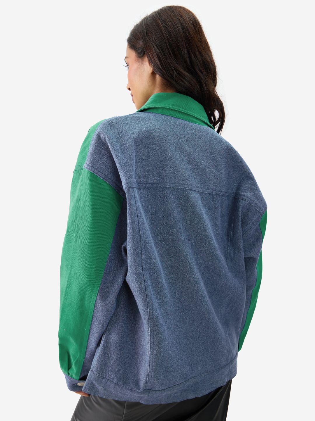 TSS Originals: Vivid Green Women Denim Jackets