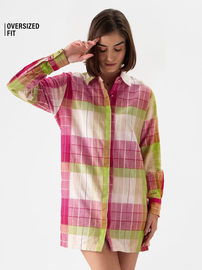 Shirt Dress: Popsicle Women Shirt Dresses