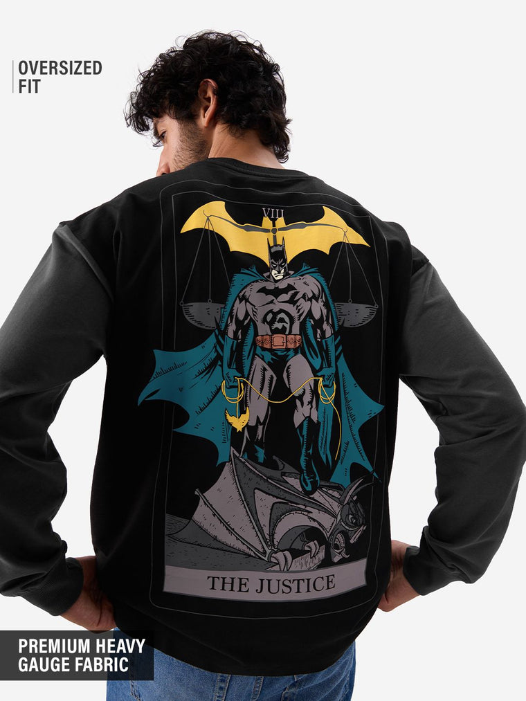 Tarot: Batman Oversized Full Sleeve T-Shirts