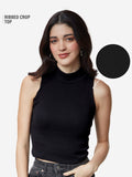 Essential Solids: Black Women Knit Tops