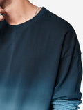 Tie-Dye: Blue Topaz Oversized Full Sleeve T-Shirts