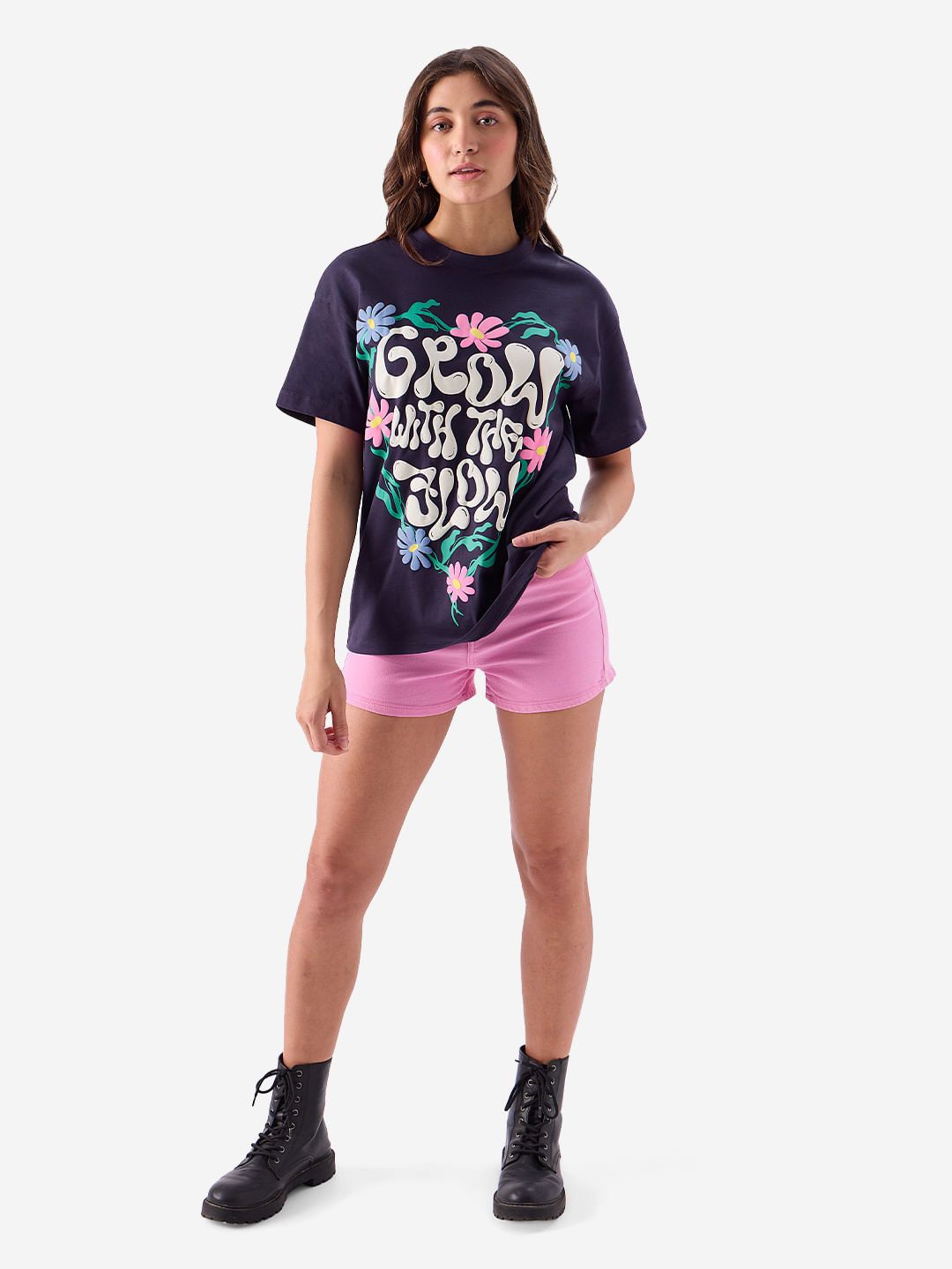 TSS Originals: Grow With The Flow Women Oversized T-Shirts