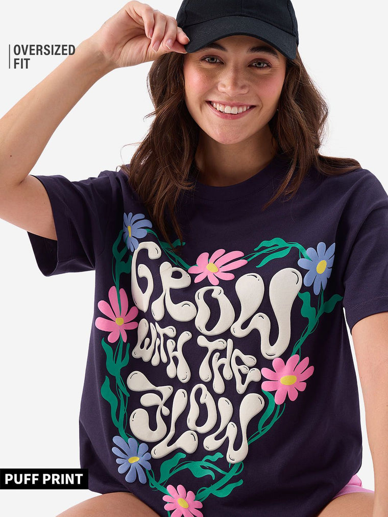 TSS Originals: Grow With The Flow Women Oversized T-Shirts