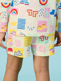 Peppa: Rainbow Splash Girls Cotton Shorts (2-8 Yrs)