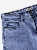 Denim: Blue Cloud Men Denim Shorts
