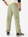 Solids: Green Men Cargo Pants