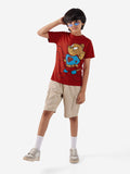 Tom And Jerry: Super Jerry Boys Cotton T-Shirts (2-8 Yrs)