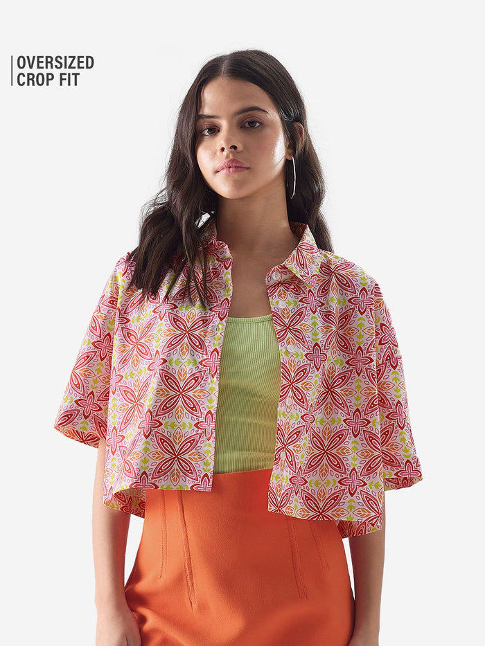 TSS Originals: Rosebloom Women Cropped Shirts