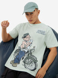 Popeye: Spinach Powered Men Relaxed Fit T-Shirts
