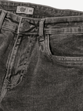 Classic Slim Fit Jeans: Dark Grey Men Classic Slim Fit Jeans