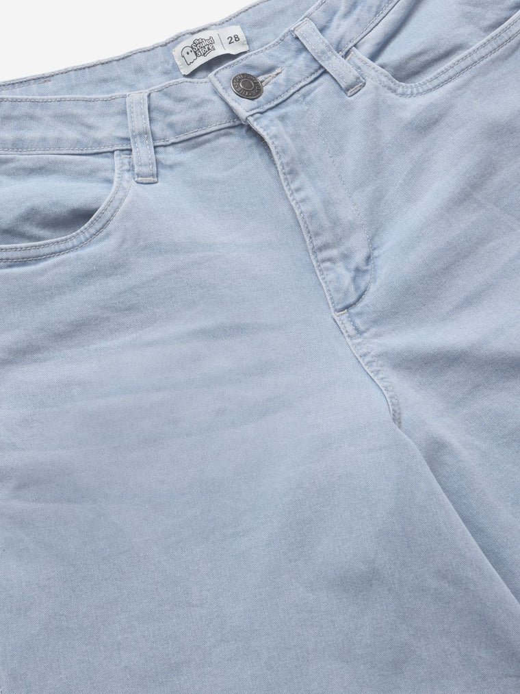 Parachute Jeans: Ice Blue Women Baggy Denims